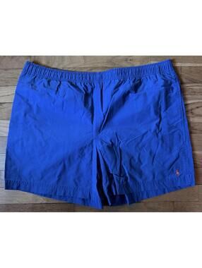 Large - Men - Polo Sport Ralph Lauren Blue Swim Trunks